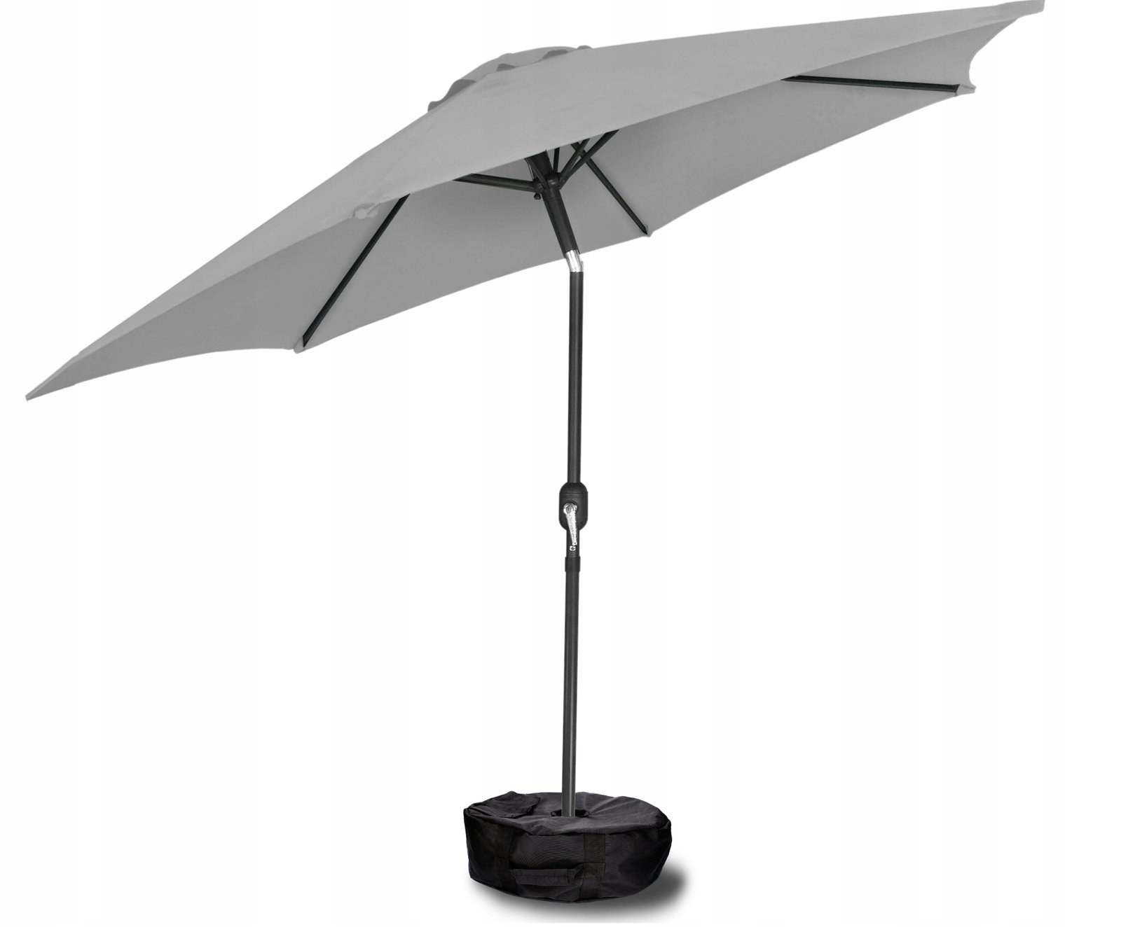 suport umplere umbrela 47x18 cm, sac cu manere, inchidere velcro, poliester impermeabil, negru 3 Suport umplere umbrela 47x18 cm, sac cu manere, inchidere velcro, poliester impermeabil, negru - imagine 3