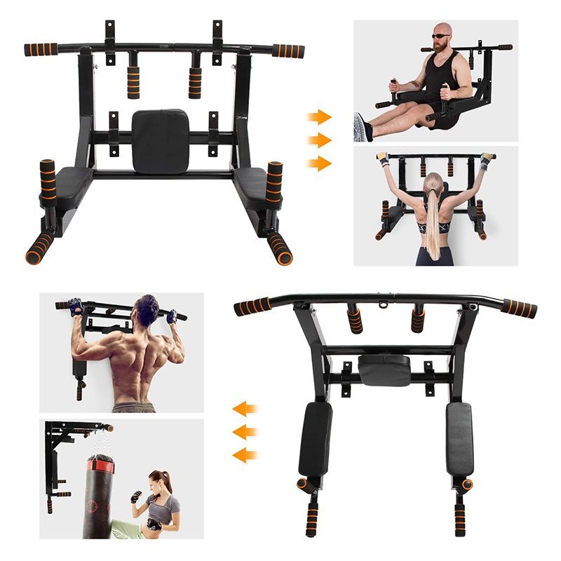 aparat de tractiuni si abdomene multifunctional, cu fixare pe perete, sarcina 200kg 4 Aparat de tractiuni si abdomene multifunctional, cu fixare pe perete, sarcina 200kg - imagine 4
