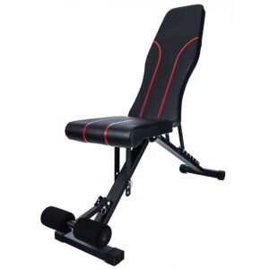 Banca multifunctionala antrenament fitness, spatar reglabil 7 trepte, sarcina maxima 200 kg