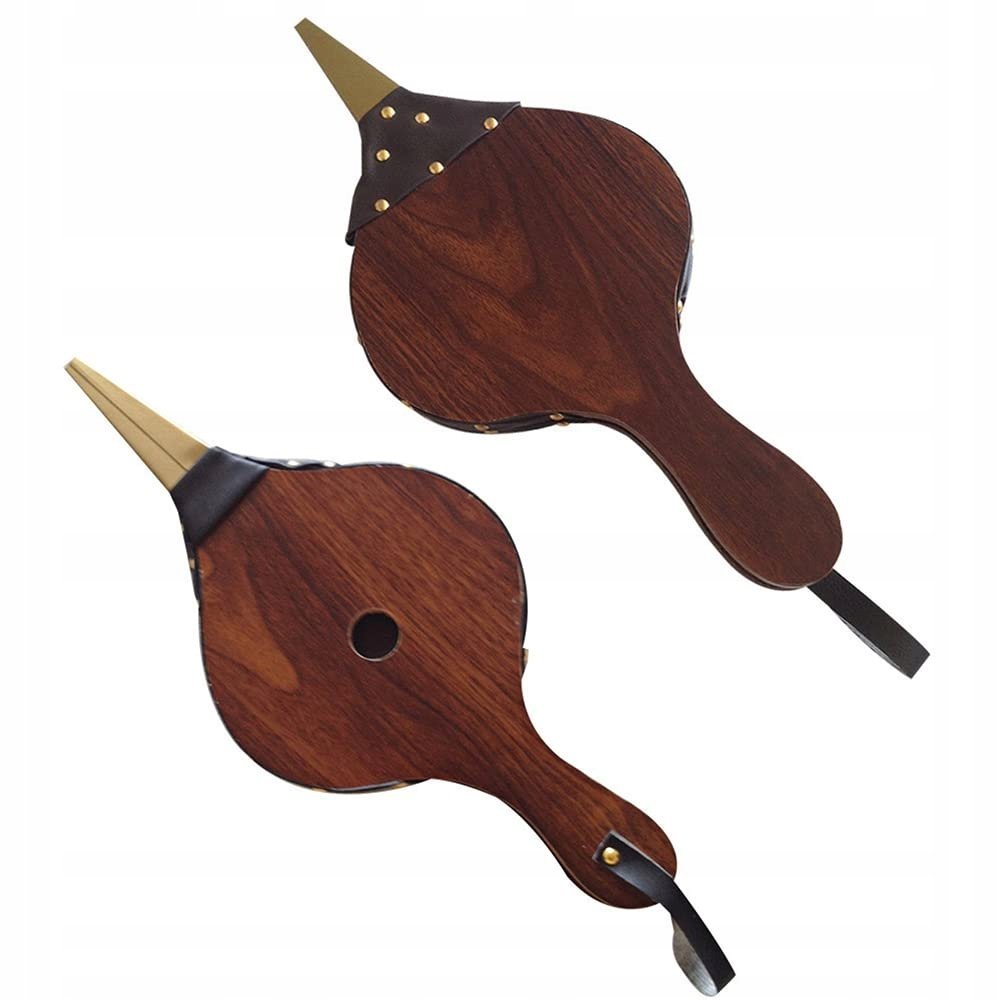 burduf, suflanta de aer manuala, din lemn, pentru semineu sau gratar, 39x17cm 3 Burduf, suflanta de aer manuala, din lemn, pentru semineu sau gratar, 39x17cm - imagine 3