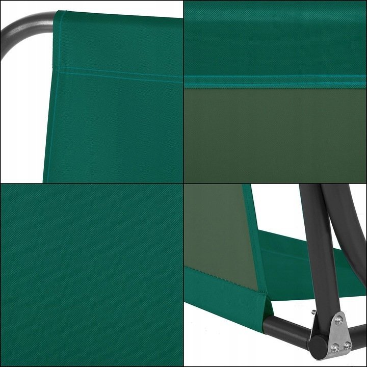 husa din panza pentru leagan de gradina, sezut si spatar, 110x90cm, verde 4 Husa din panza pentru leagan de gradina, sezut si spatar, 110x90cm, verde - imagine 4