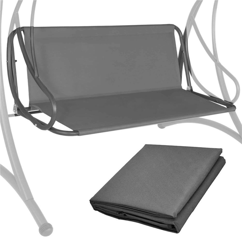 Husa din panza pentru leagan de gradina, 160×100 cm, gri – material impermeabil