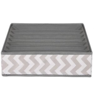 Organizator Sersimo sertar pentru sosete, 7 compartimente, gri alb