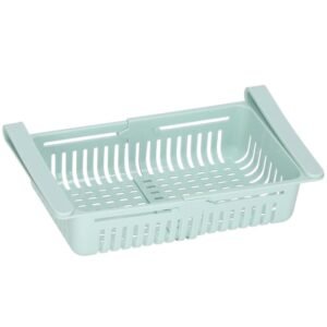 Organizator frigider, model cos extensibil, 16×28.5cm, menta