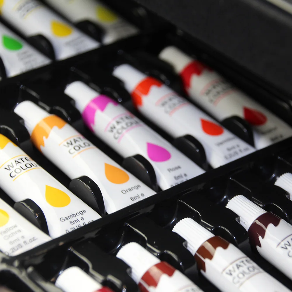 set 145 piese pentru pictura, pentru copii sau adulti, pixuri de colorat, creioane colorate si vopsele de pictura, cu geanta de transport roz unicorn, model avx-wt-monete145 5 Set 145 piese pentru pictura, pentru copii sau adulti, pixuri de colorat, creioane colorate si vopsele de pictura, cu geanta de transport ROZ UNICORN, model AVX-WT-MONETE145 - imagine 5