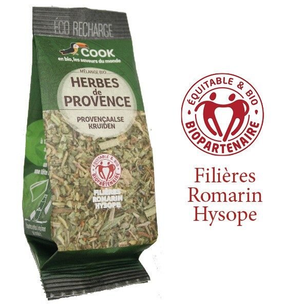 Ierburi de Provence bio 20g refill Cook