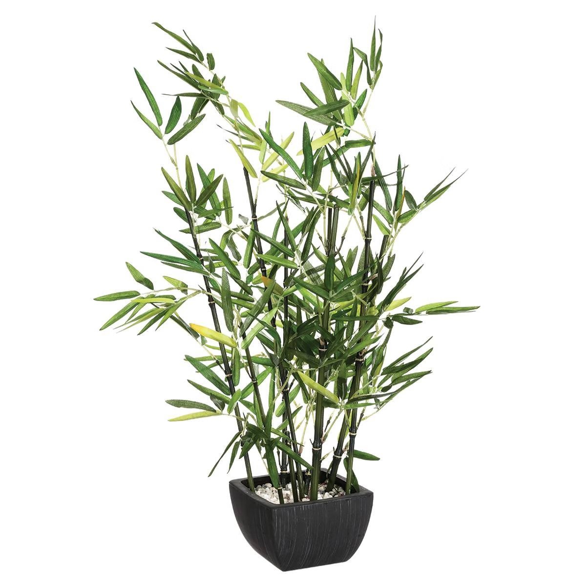 Planta artificiala Atmosphera Bambou cu ghiveci, bambus, 36x36x76 cm, verde 1 Planta artificiala Atmosphera Bambou cu ghiveci, bambus, 36x36x76 cm, verde