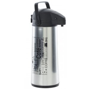 Termos bauturi 5Five Neta, inox, 1.8 litri, 17x13x36 cm, argintiu