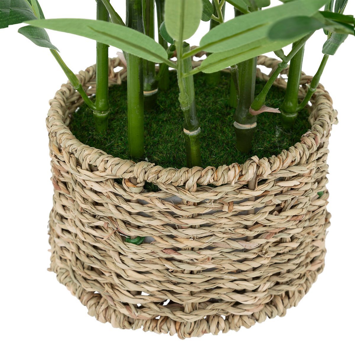 Planta artificiala Atmosphera bambus cu ghiveci natural, 46 cm, verde 3 Planta artificiala Atmosphera bambus cu ghiveci natural, 46 cm, verde - imagine 3