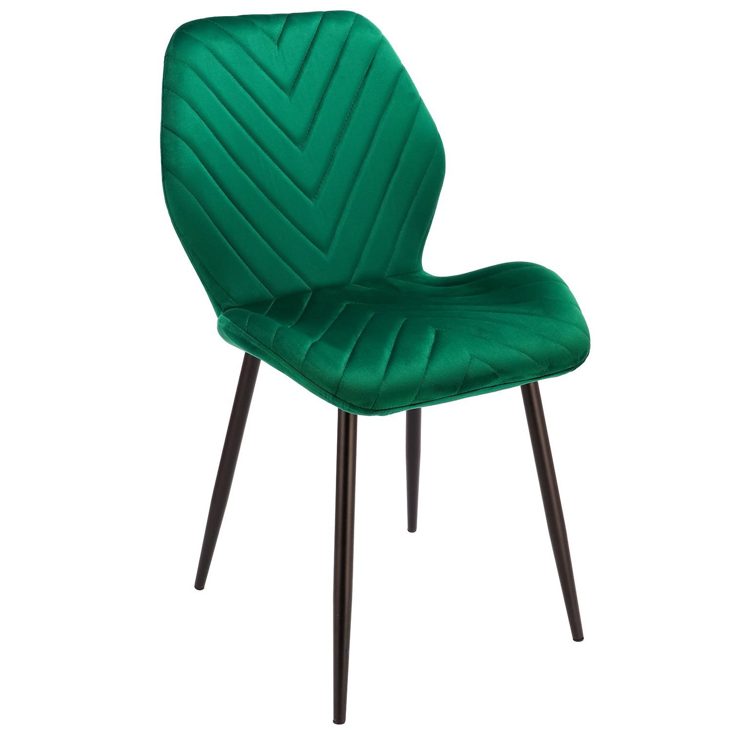 (dl) scaun dining milare pentru bucatarie tapitat cu catifea, 80x58x87cm, verde 1 (DL) Scaun dining Milare pentru bucatarie tapitat cu catifea, 80x58x87cm, verde