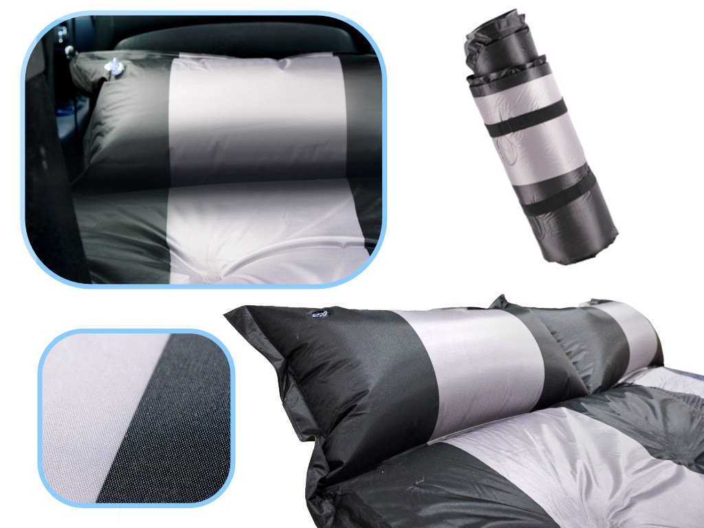 saltea gonflabila auto 170x120 cm, cu perna integrata si husa de transport, negru 4 Saltea gonflabila auto 170x120 cm, cu perna integrata si husa de transport, negru - imagine 4