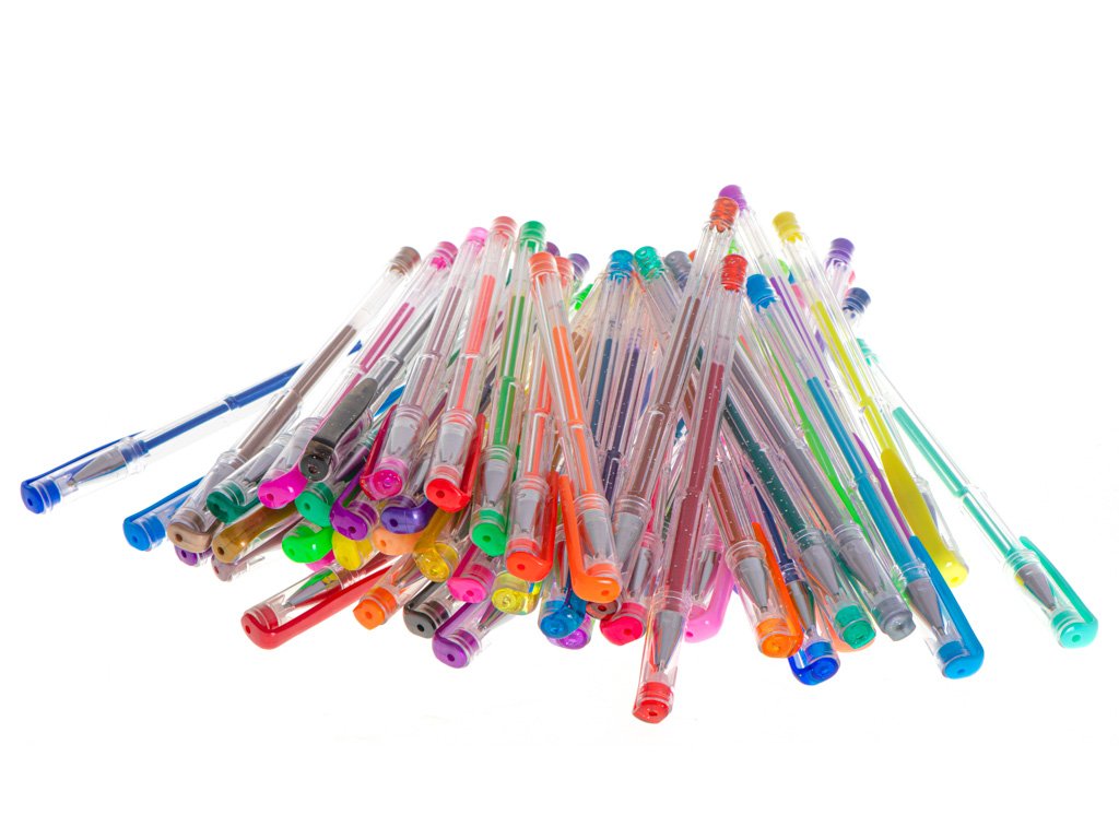 set 50 piese, pixuri cu gel multicolor cu sclipici (glitter) 5 Set 50 piese, Pixuri cu gel multicolor cu sclipici (glitter) - imagine 5