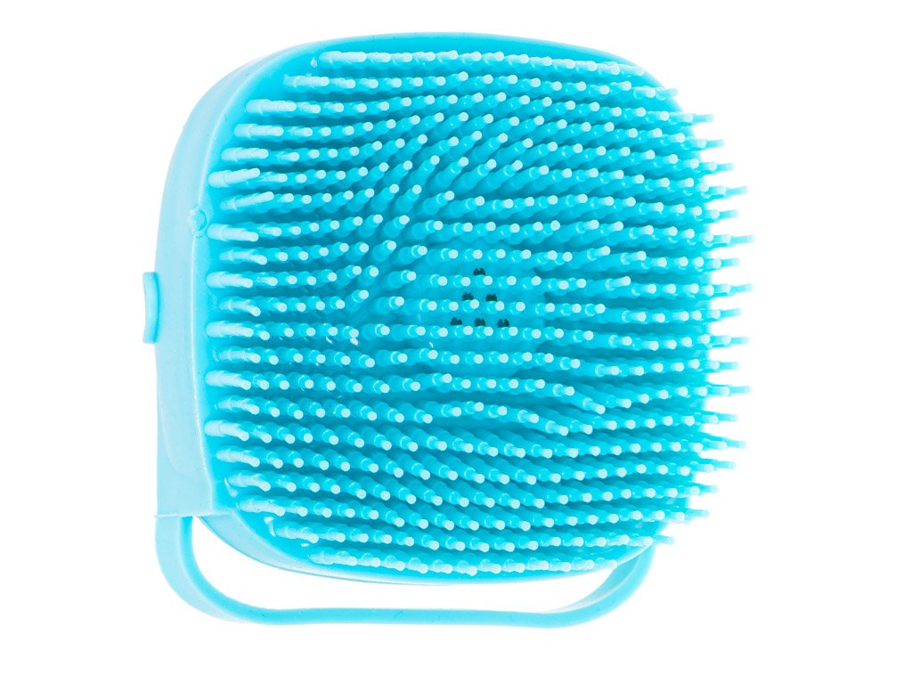 perie din silicon cu dozator de sampon pentru spalare caini sau pisici, 7,5 x 7,5 cm, culoare albastra 6 Perie din silicon cu dozator de sampon pentru spalare caini sau pisici, 7,5 x 7,5 cm, culoare albastra - imagine 6