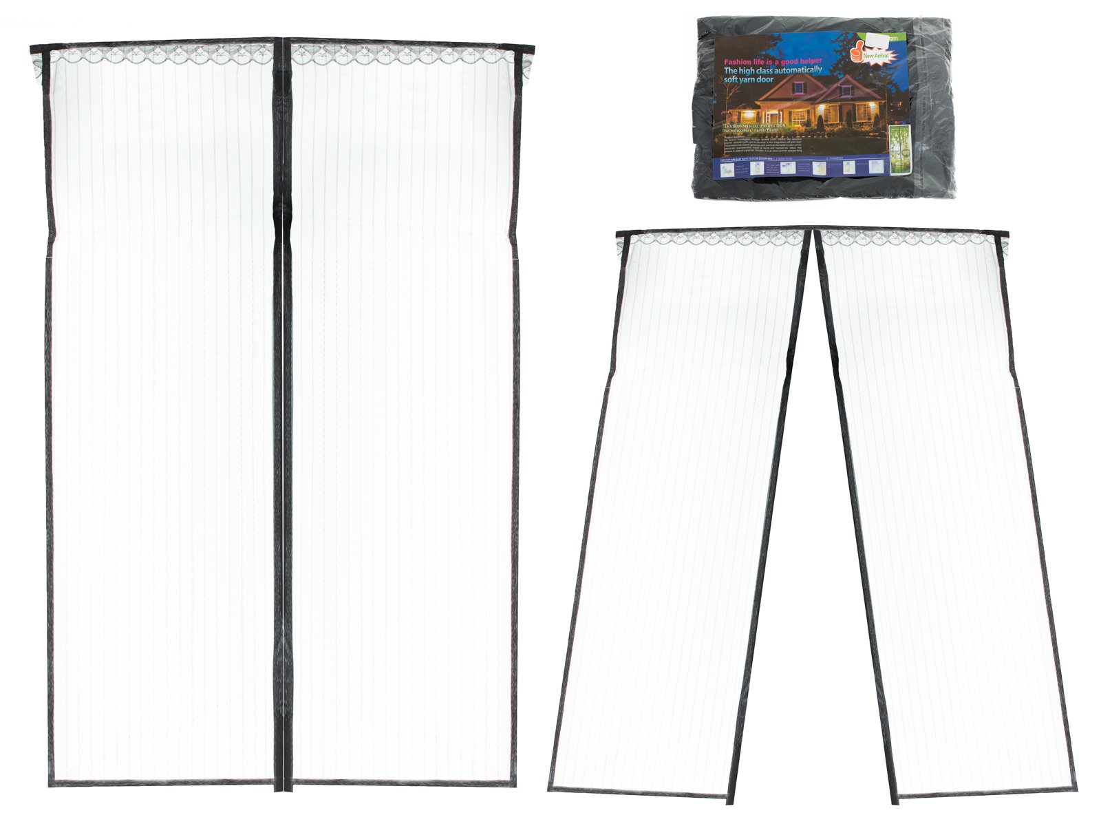 plasa de tantari magnetica pentru usa, dimensiune 160 x 230 cm 1 Plasa de tantari magnetica pentru usa, dimensiune 160 x 230 cm