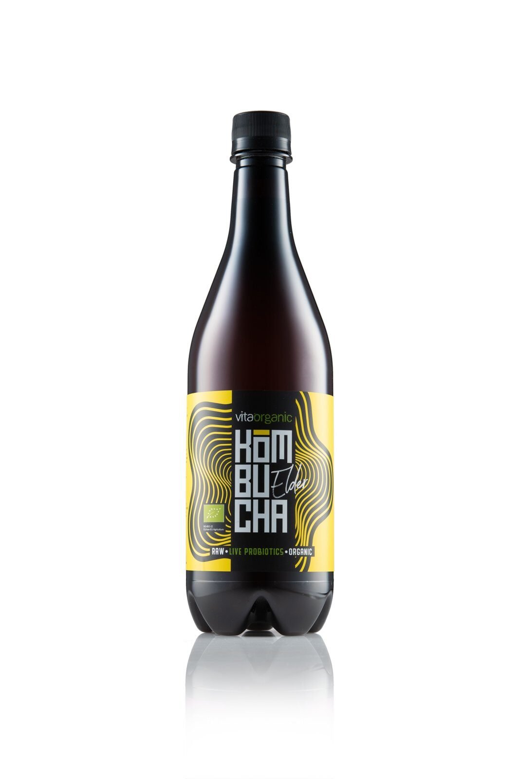 Kombucha cu soc, bio, 750 ml, Vita Organic
