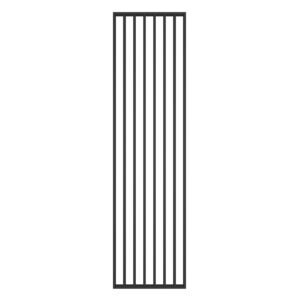 Riflaj perete despartitor MDF, LDA PREMIUM, Negru, 275×58 cm