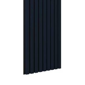 Riflaj MDF decorativ LDA PREMIUM de tip Panou Acustic, Indigo, 260×40 cm