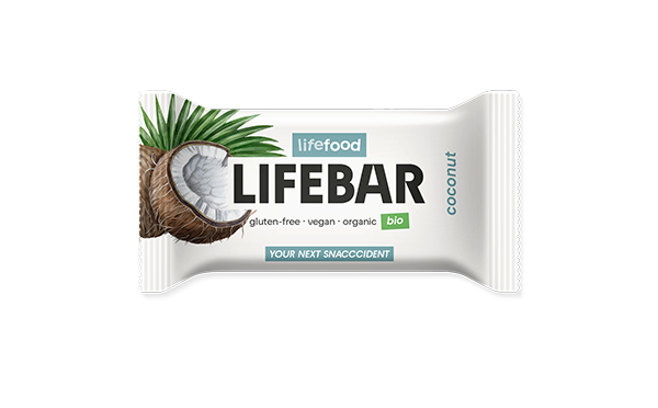 LIFEBAR baton cu cocos raw eco 25g