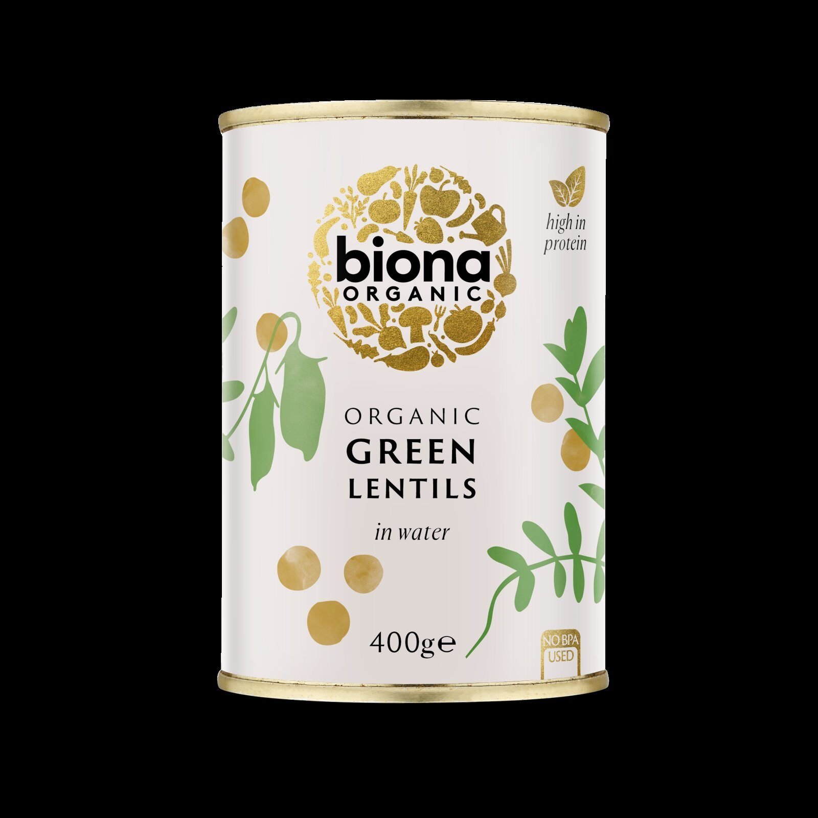 Linte verde eco 400g Biona