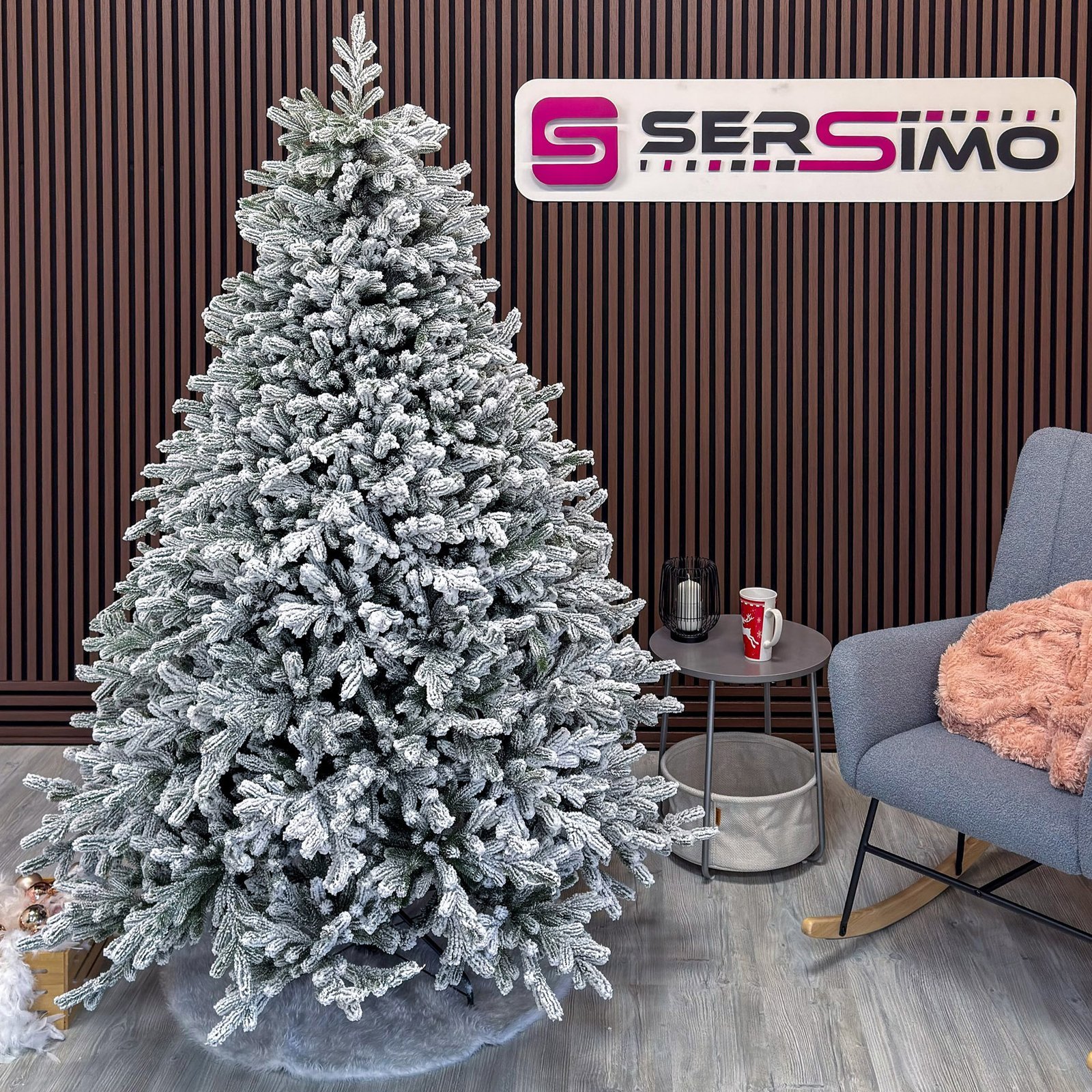 Brad artificial Sersimo, Alessandra Elite, nins, mix 2D+3D, 200 cm 1 Brad artificial Sersimo, Alessandra Elite, nins, mix 2D+3D, 200 cm