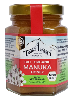 Miere de Manuka MGO 300 eco 140g TranzAlpine