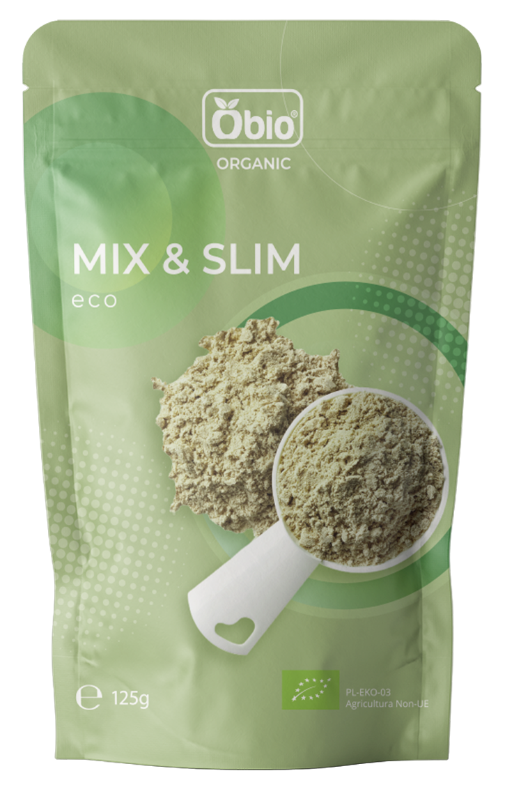Mix & Slim pudra bio 125g Obio
