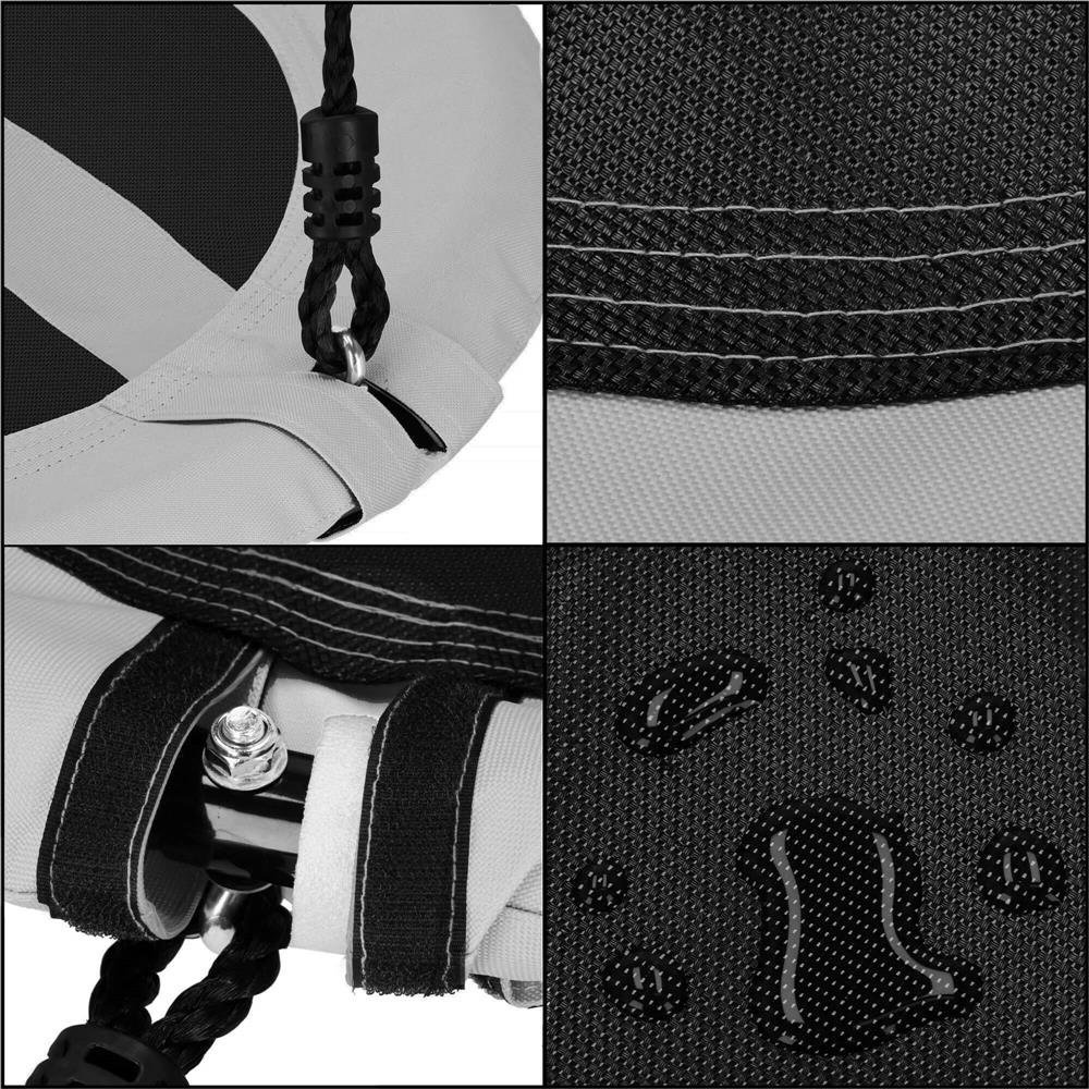 leagan tip cuib sersimo ns23, diametru 110cm, inaltime reglabila, pentru exterior, sarcina 150 kg, gri 3 Leagan tip cuib Sersimo NS23, diametru 110cm, inaltime reglabila, pentru exterior, sarcina 150 kg, gri - imagine 3