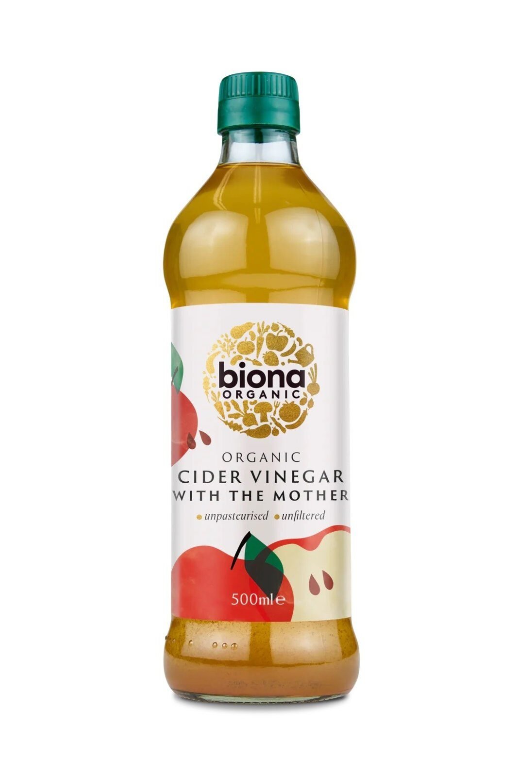 Otet din cidru de mere nefiltrat eco 500ml Biona