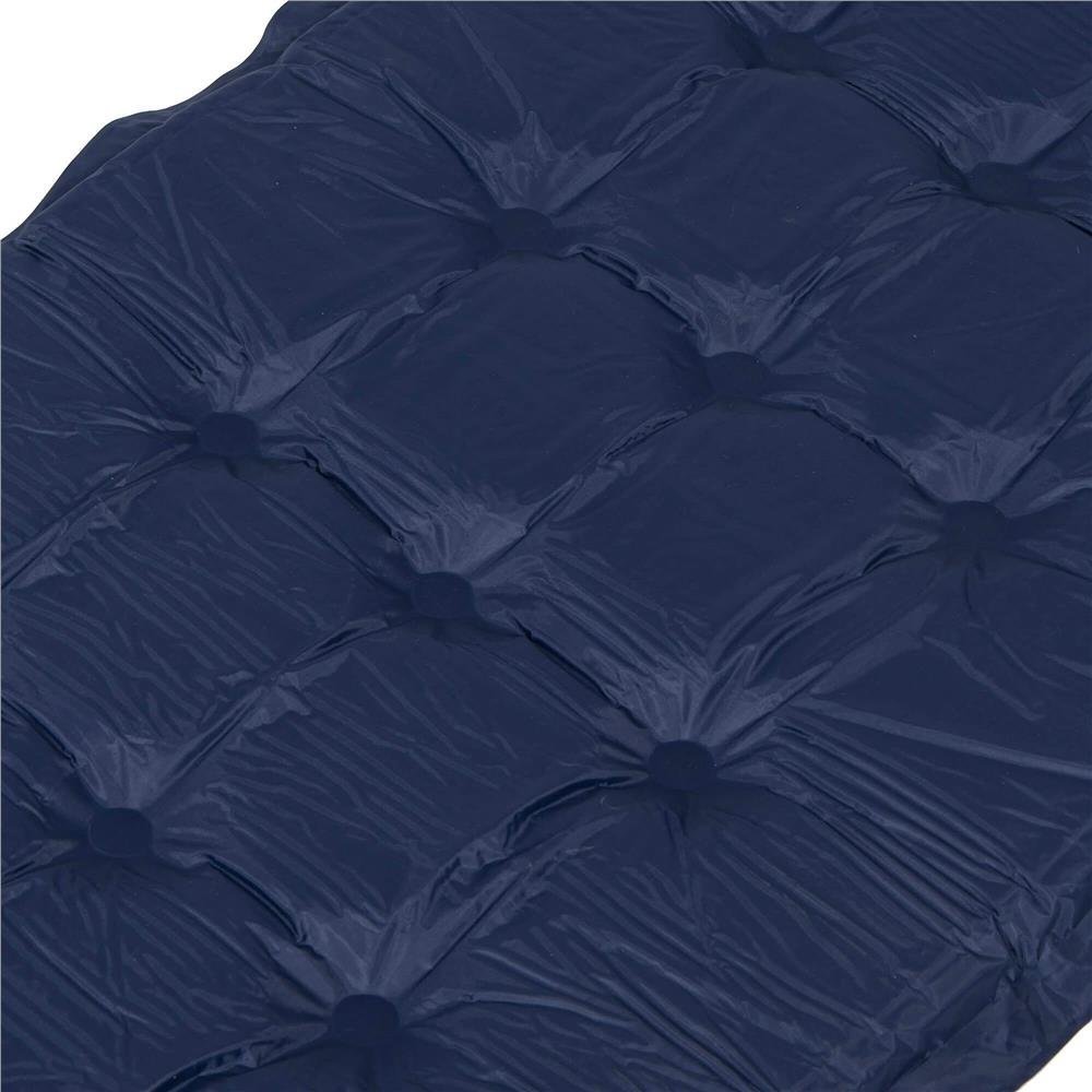 saltea plabila cu perna din spuma poliuretanica, cu autoumflare, 193x68x3.5cm, bleumarin 2 Saltea plabila cu perna din spuma poliuretanica, cu autoumflare, 193x68x3.5cm, bleumarin - imagine 2