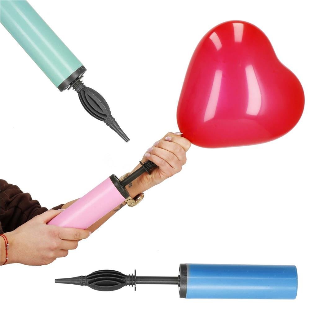 Pompa manuala pentru umflat baloane, 29x41x5cm, multicolor 2 Pompa manuala pentru umflat baloane, 29x41x5cm, multicolor - imagine 2