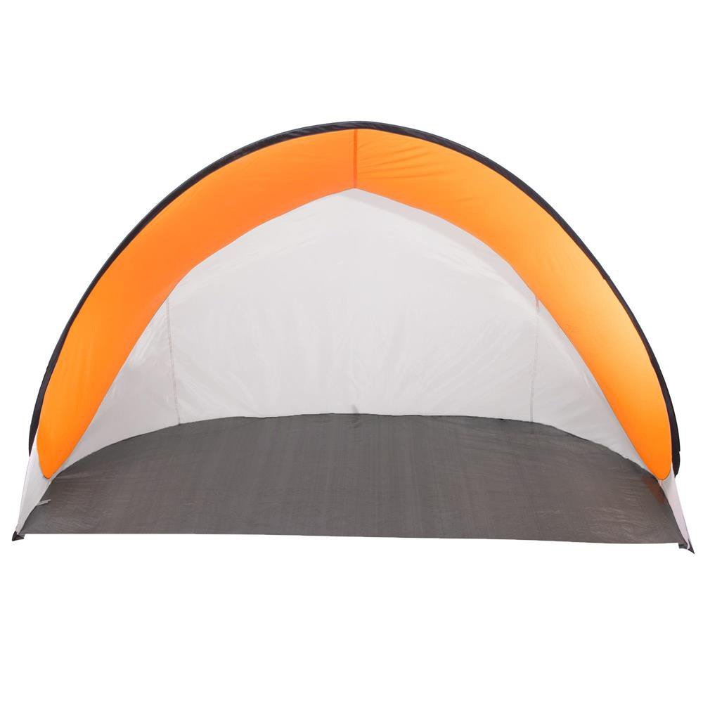 cort plaja si picnic semi-deschis sersimo, protectie uv, 200x120x110cm, portocaliu gri 4 Cort plaja si picnic semi-deschis Sersimo, protectie UV, 200x120x110cm, portocaliu gri - imagine 4