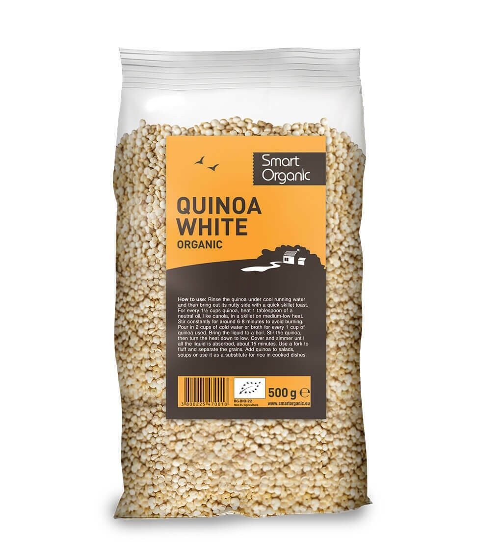 Quinoa alba eco 500g Smart Organic