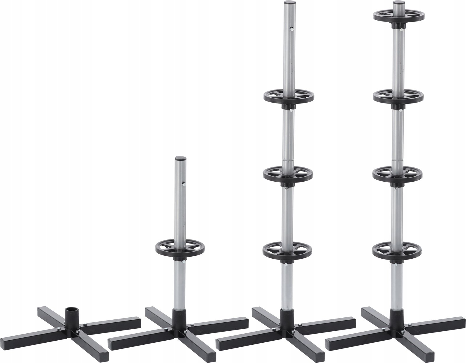 Suport depozitare anvelope 4 roti, cadru metalic, 45x45x105 cm, capacitate 100 kg, negru 9 Suport depozitare anvelope 4 roti, cadru metalic, 45x45x105 cm, capacitate 100 kg, negru - imagine 9