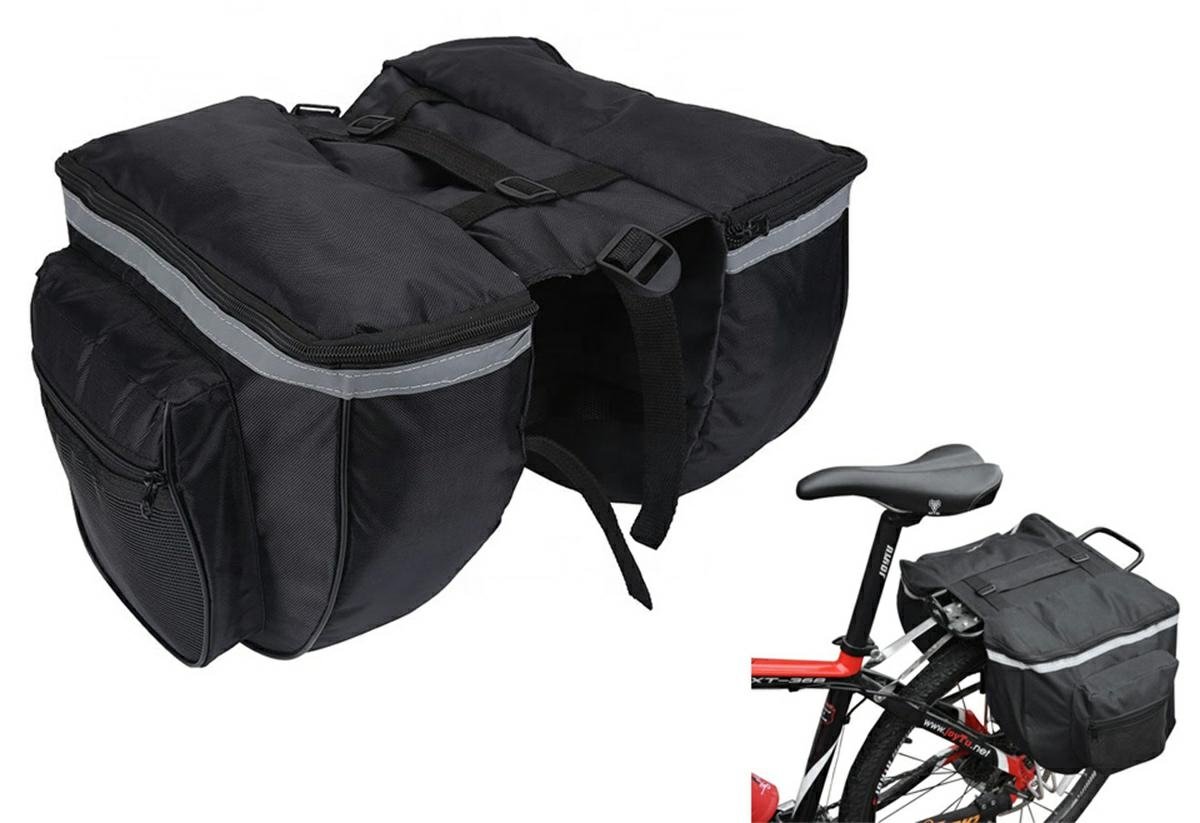 geanta de transport negra pentru bicicleta cu 4 compartimente avx-rw1 3 Geanta de transport negra pentru bicicleta cu 4 compartimente AVX-RW1 - imagine 3