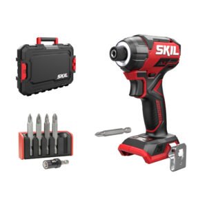 SKIL 3225 JA surubelnita cu impact cu acumulator Compact Brushless, cuplu 250 nm, set 6 biti + geanta de transport, doar corpul