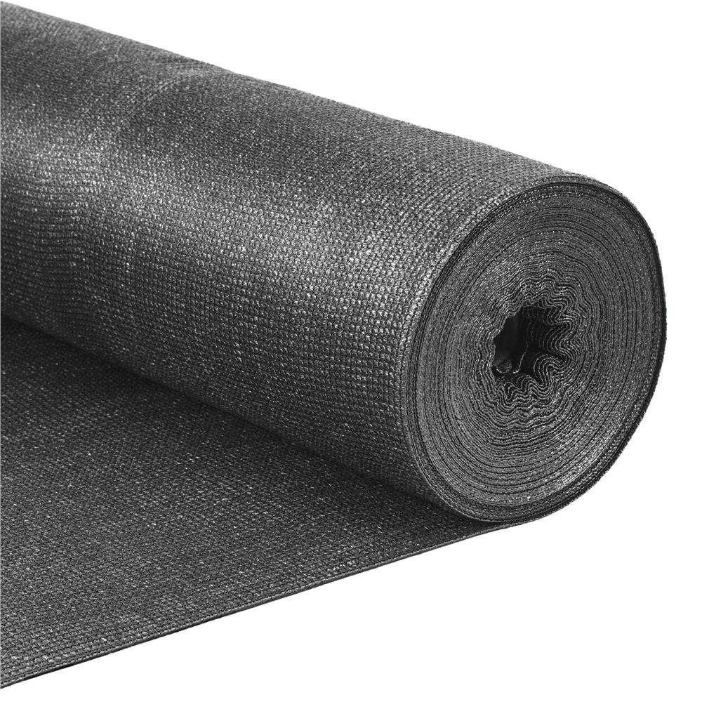 Plasa umbrire si intimitate pentru gard, 1.4m latime, 10m lungime, 140g densitate 90%, antracit deschis