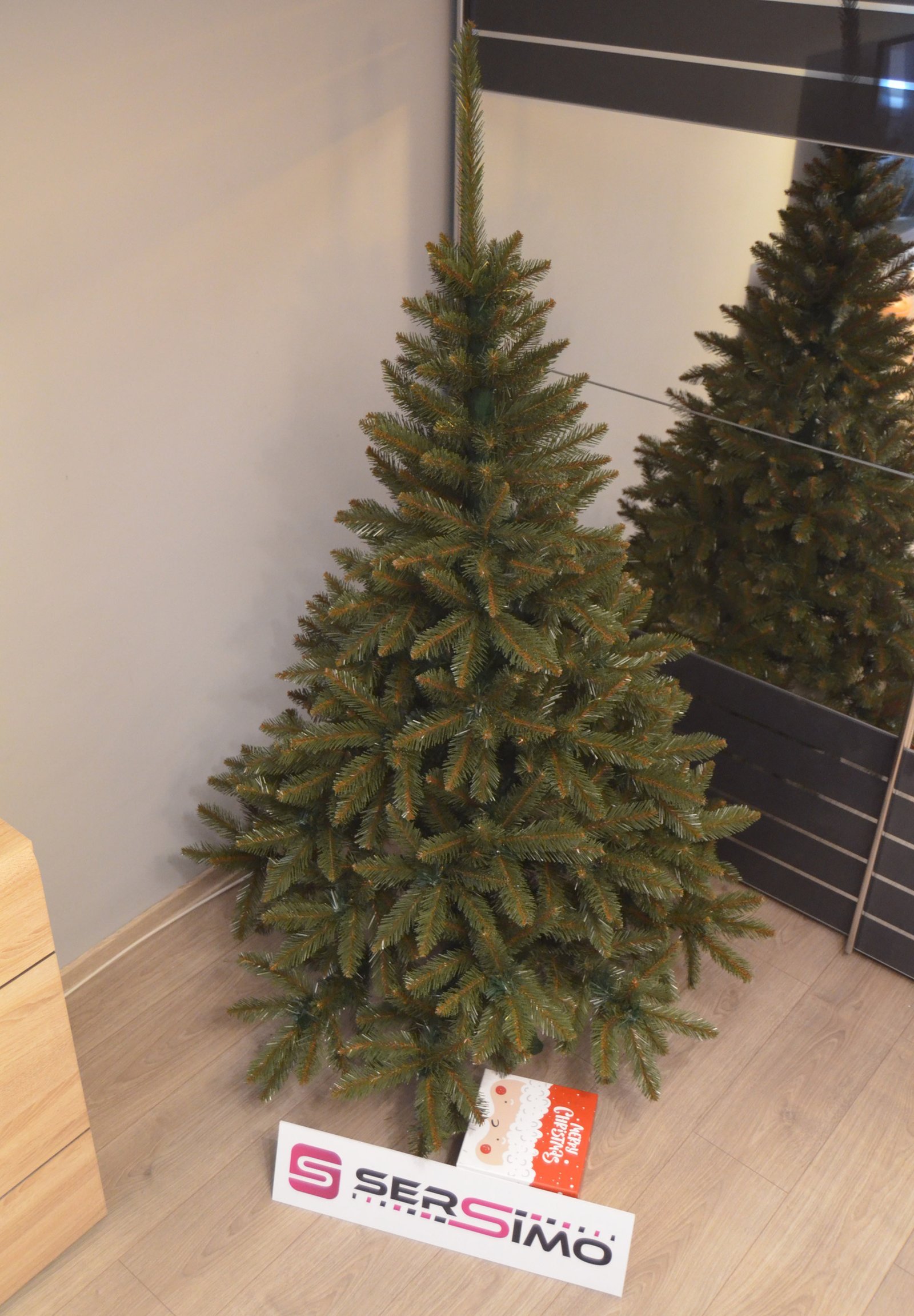 brad artificial christmas deluxe by sersimo, royal, 180cm 2 Brad artificial Christmas Deluxe by Sersimo, Royal, 180cm - imagine 2