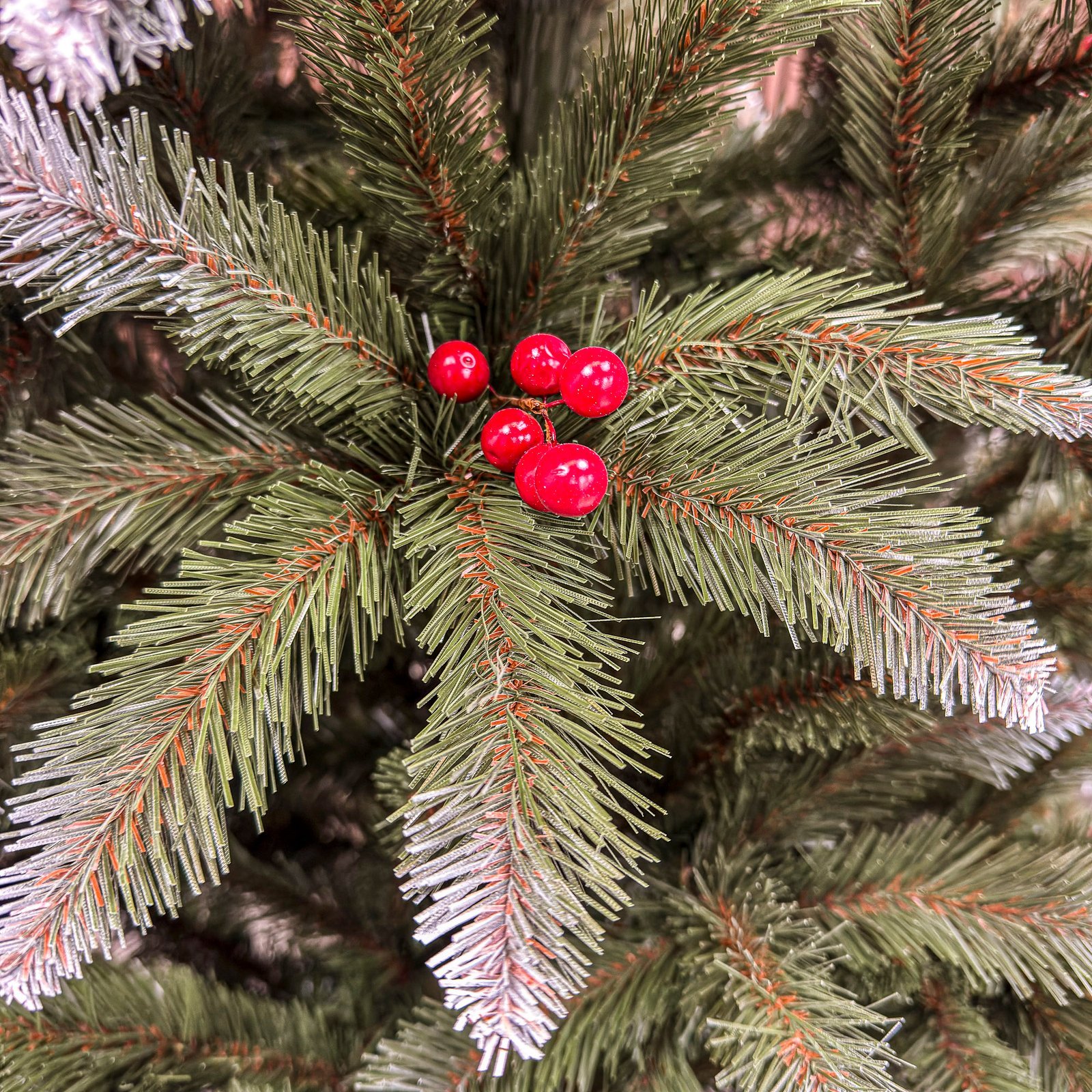 Brad artificial Christmas Deluxe by Sersimo, Frasin de Munte, 2D, 240cm 2 Brad artificial Christmas Deluxe by Sersimo, Frasin de Munte, 2D, 240cm - imagine 2