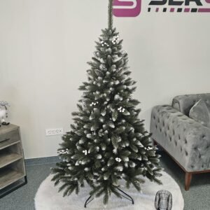 Brad artificial Christmas Deluxe by Sersimo, WhiteBerry, 2D, 180cm