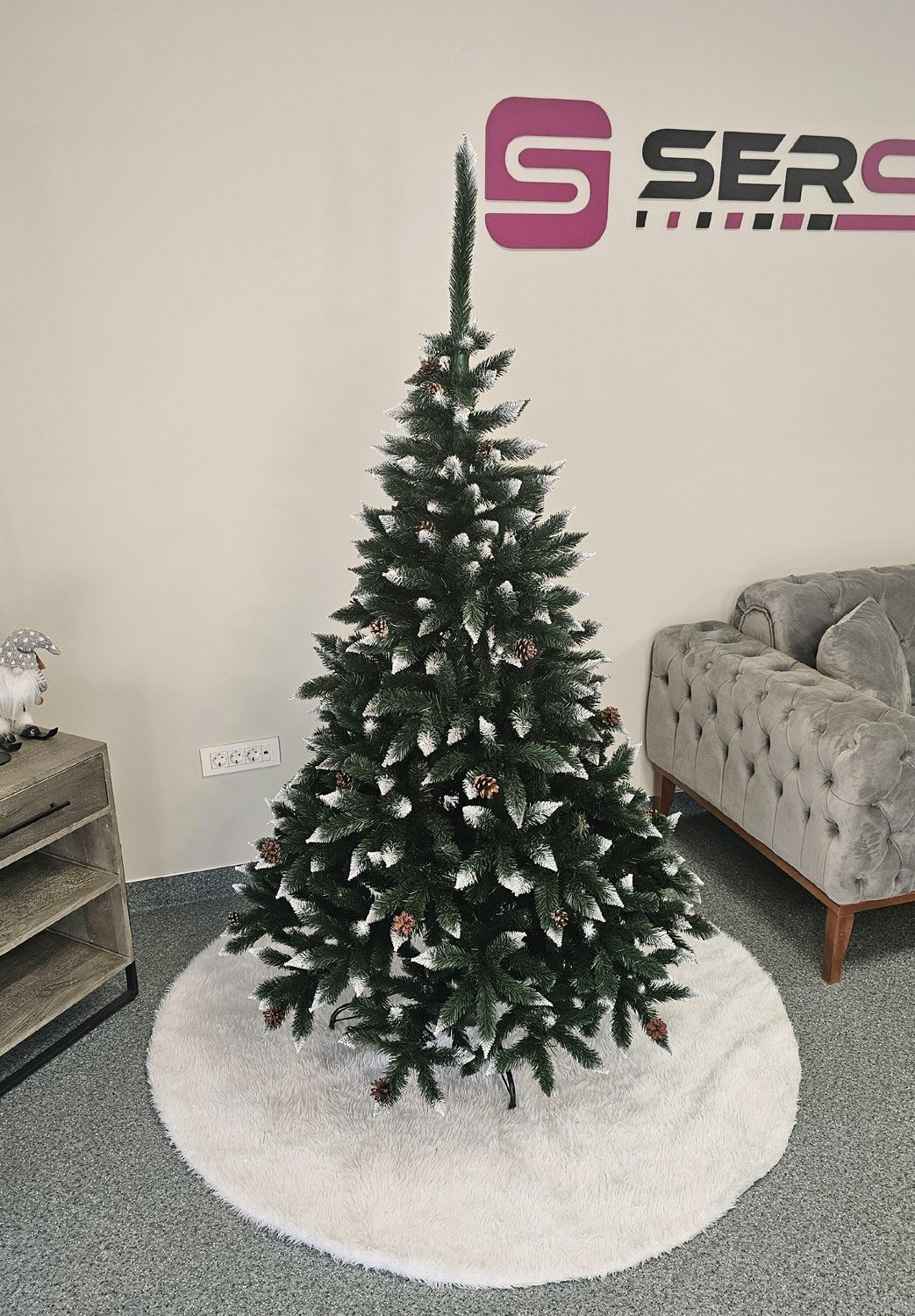 Brad artificial Christmas Deluxe by Sersimo, Danemark, 2D, 180cm 2 Brad artificial Christmas Deluxe by Sersimo, Danemark, 2D, 180cm - imagine 2