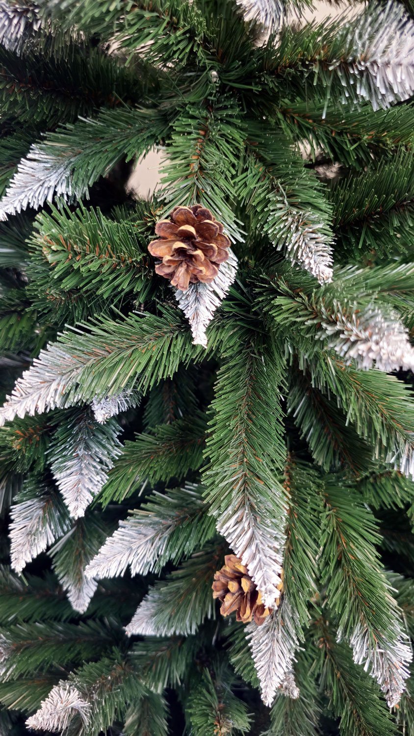 Brad artificial Christmas Deluxe by Sersimo, Danemark, 2D, 180cm 3 Brad artificial Christmas Deluxe by Sersimo, Danemark, 2D, 180cm - imagine 3