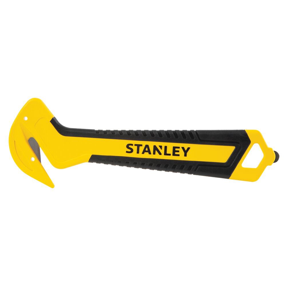 stanley stht10356-0, cutter pentru carton cu maner cauciucat, lama tip carlig 1 Stanley STHT10356-0, Cutter pentru carton cu maner cauciucat, lama tip carlig