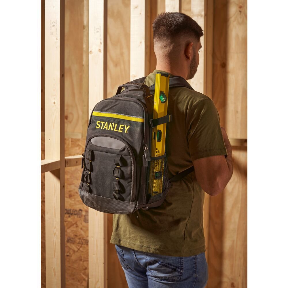 stanley stst1-72335 rucsac pentru scule, 600 den, comp. laptop, 35 x 47.5 x 18.5cm, max 15l, max 15kg 6 Stanley STST1-72335 Rucsac pentru scule, 600 DEN, comp. laptop, 35 x 47.5 x 18.5cm, max 15L, max 15kg - imagine 6