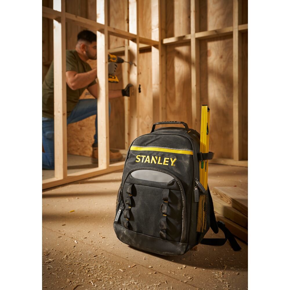 stanley stst1-72335 rucsac pentru scule, 600 den, comp. laptop, 35 x 47.5 x 18.5cm, max 15l, max 15kg 7 Stanley STST1-72335 Rucsac pentru scule, 600 DEN, comp. laptop, 35 x 47.5 x 18.5cm, max 15L, max 15kg - imagine 7