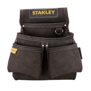 Stanley STST1-80116, suport din piele pentru curea, 4 buzunare pentru scule