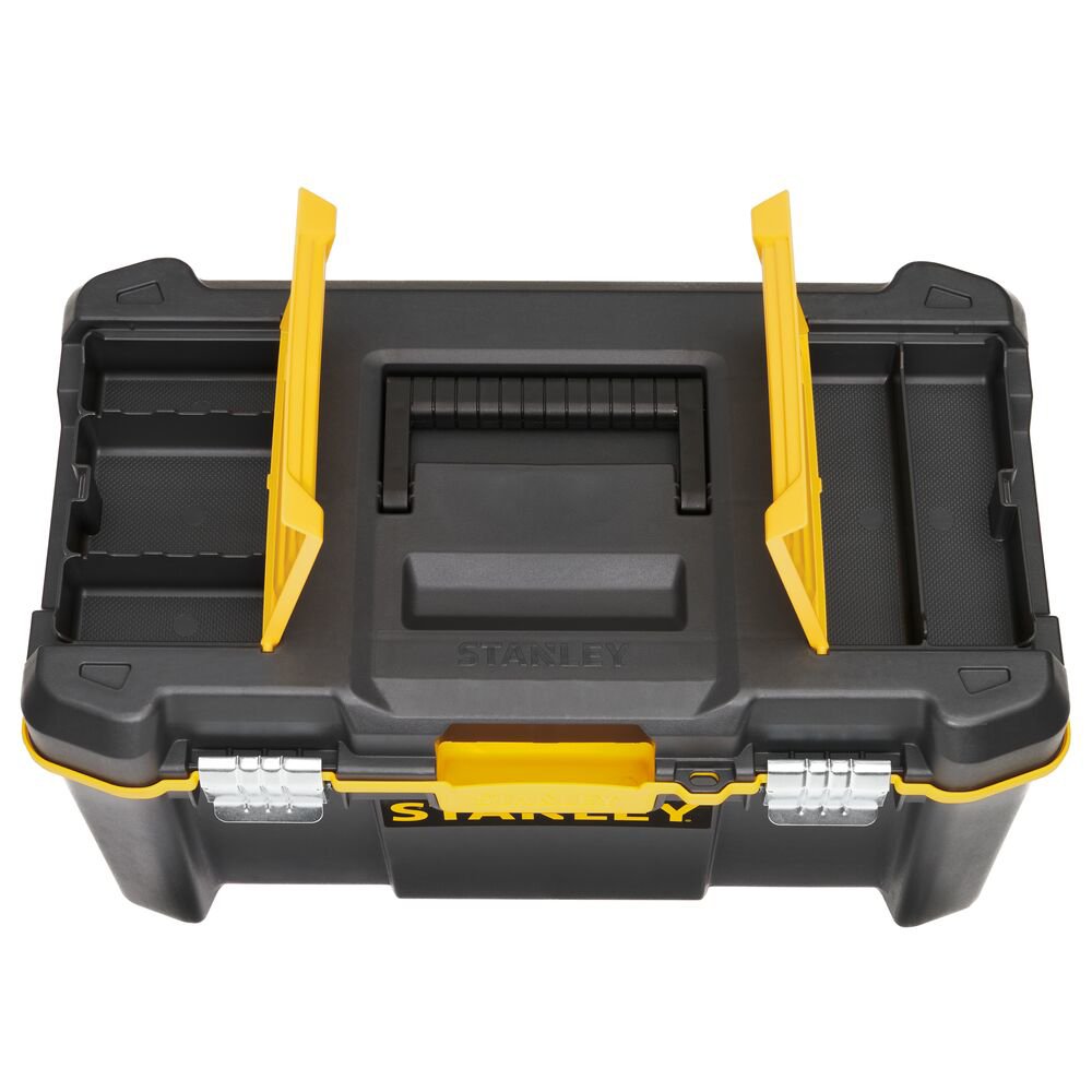 stanley stst83397-1, essential, cutie pentru scule cu trei niveluri de depozitare, inchizatoare metalice, 24 litri, 49 x 28,5 x 25,5cm 6 Stanley STST83397-1, essential, cutie pentru scule cu trei niveluri de depozitare, inchizatoare metalice, 24 litri, 49 x 28,5 x 25,5cm - imagine 6