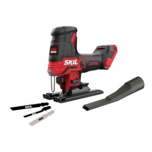 SKIL 3440 CA, Fierastrau pendular compact Brushless cu acumulator (doar corpul) SW1E3440CA, 800-3500 cpm, + accesorii