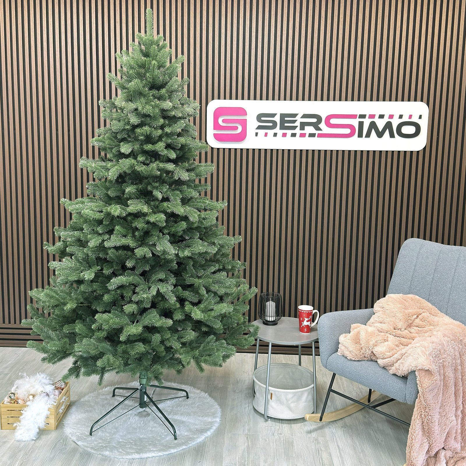brad artificial christmas deluxe by sersimo, kovalivka select, integral 3d, 230cm 1 Brad artificial Christmas Deluxe by Sersimo, Kovalivka Select, integral 3D, 230cm