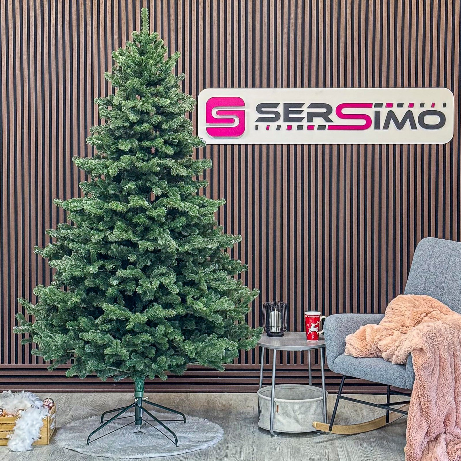 brad artificial christmas deluxe by sersimo, kovalivka select, integral 3d, 230cm 3 Brad artificial Christmas Deluxe by Sersimo, Kovalivka Select, integral 3D, 230cm - imagine 3