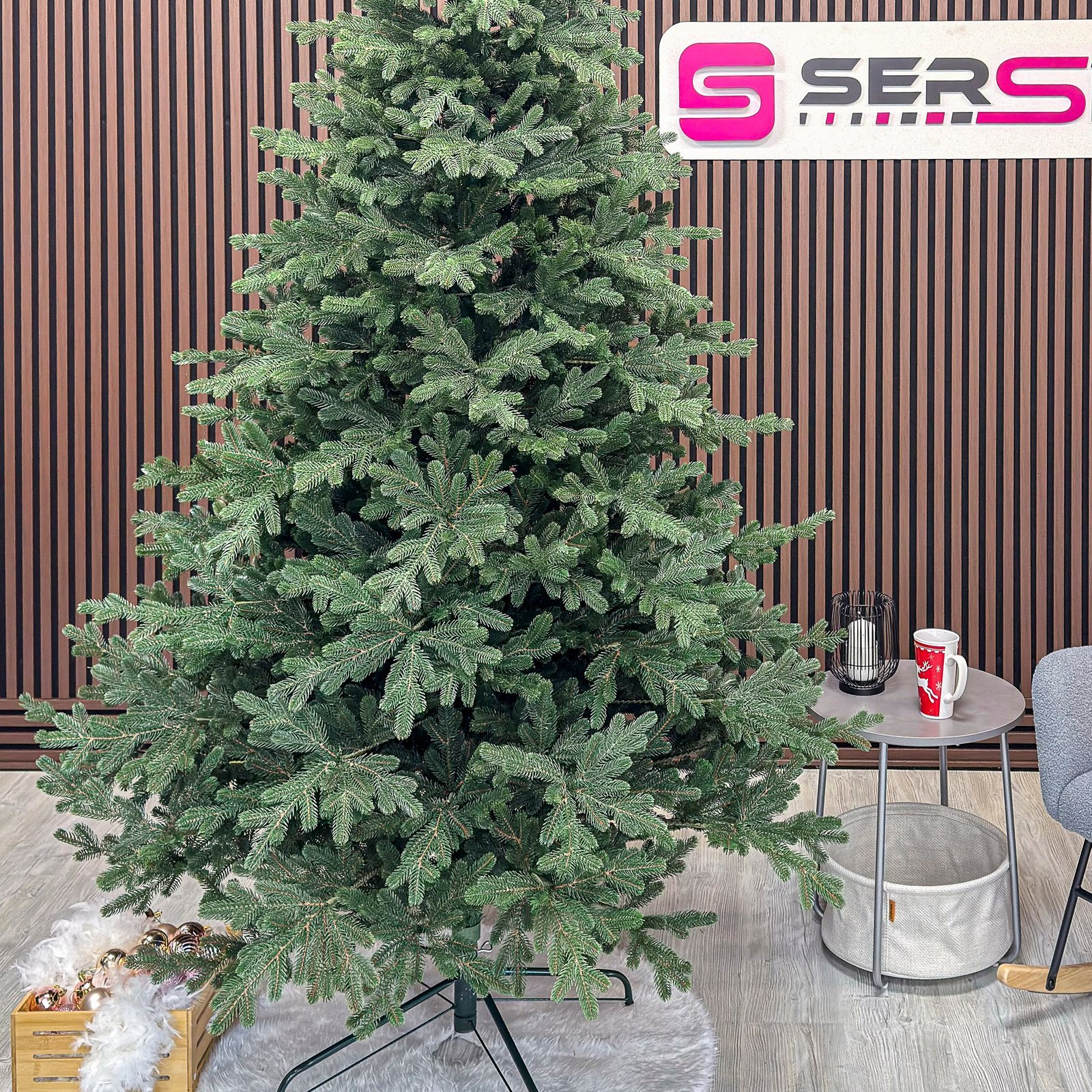 brad artificial christmas deluxe by sersimo, viena select, integral 3d, 300 cm 3 Brad artificial Christmas Deluxe by Sersimo, Viena Select, integral 3D, 300 cm - imagine 3